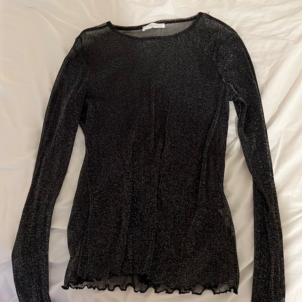 LUSH SHEER SPARKLE TOP